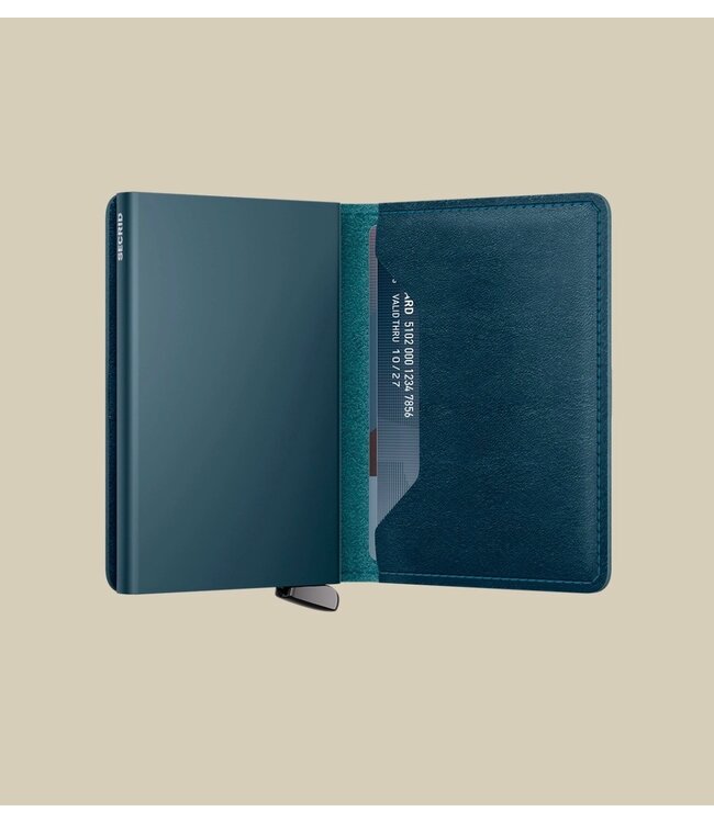 Basco Teal Slimwallet - Premium