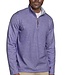 JOHNSTON & MURPHY Purple & Grey Reversible 1/4 Zip