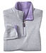 Purple & Grey Reversible 1/4 Zip