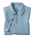 Blue Zipper Polo