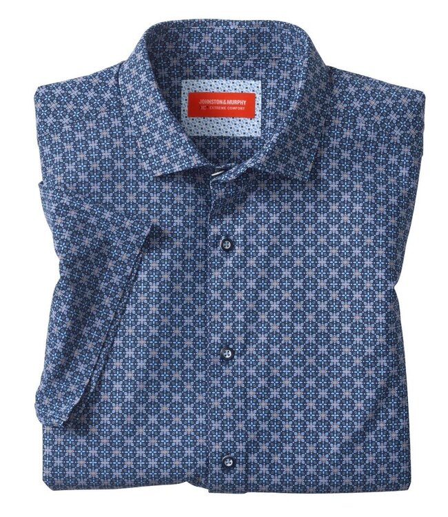 Classic Fit Navy Petal XC+ Shirt