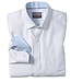 JOHNSTON & MURPHY Classic Fit White/Navy Shirt