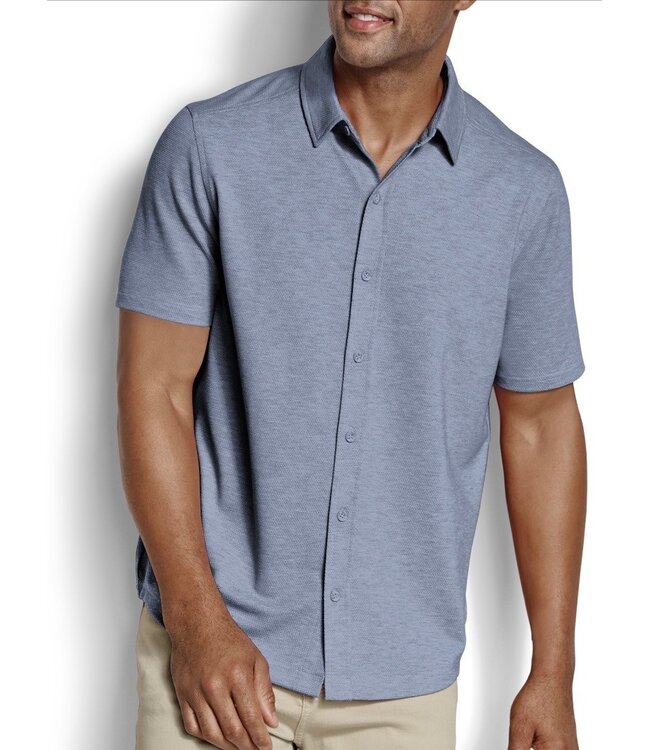 Classic Fit Light Blue Knit Shirt