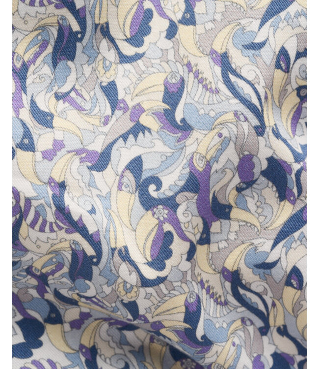 Modern Fit Toucan Print Dress Shirt