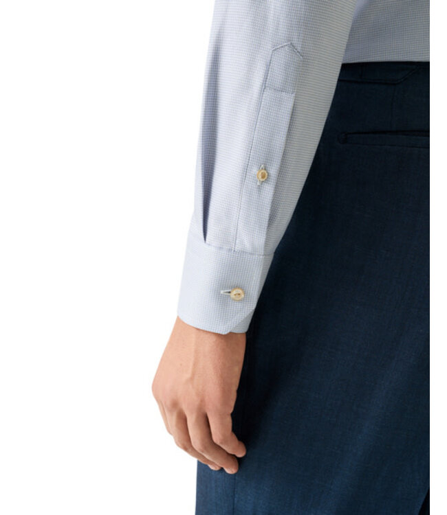 Modern Fit Blue Shirt