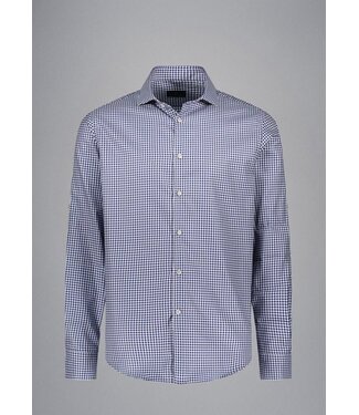 PAUL & SHARK Modern Fit Navy Gingham Shirt