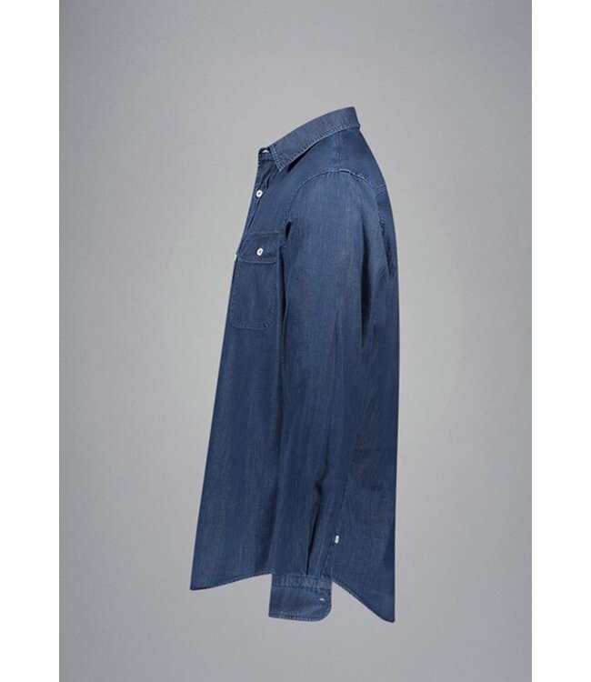 Modern Fit Light Denim Shirt