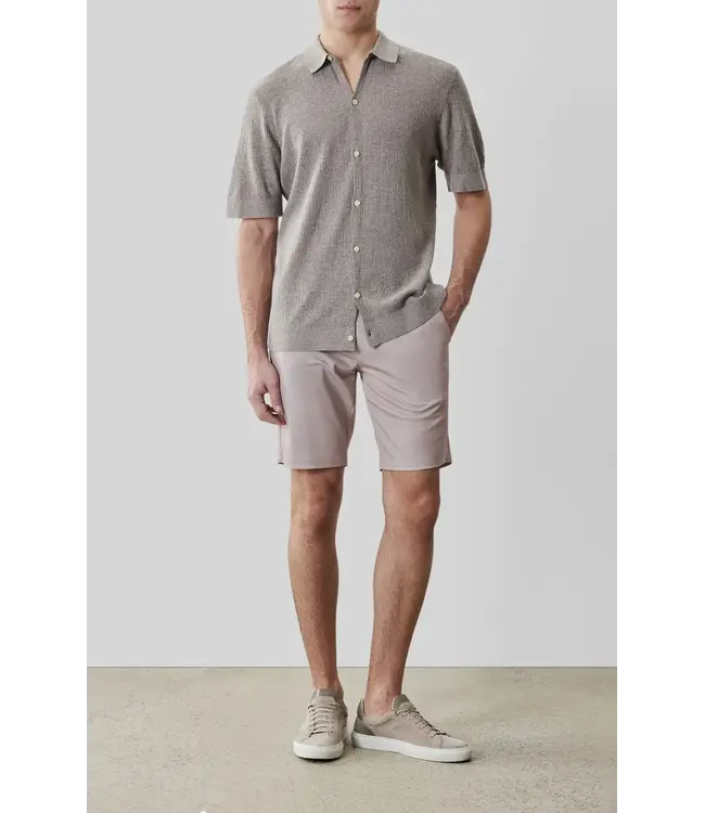 Modern Fit Pottery Tan Kestrel Knit Shirt