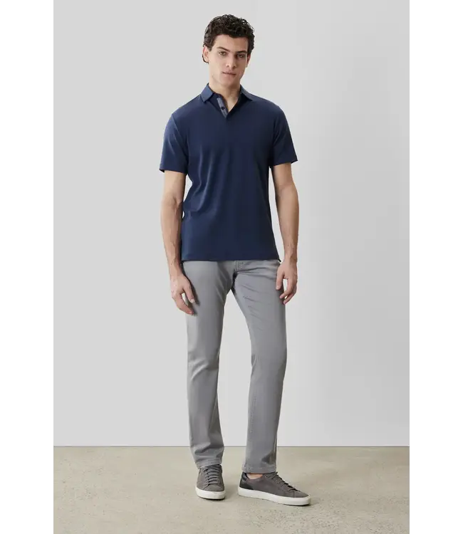 Blue Night Georgia Herringbone Polo