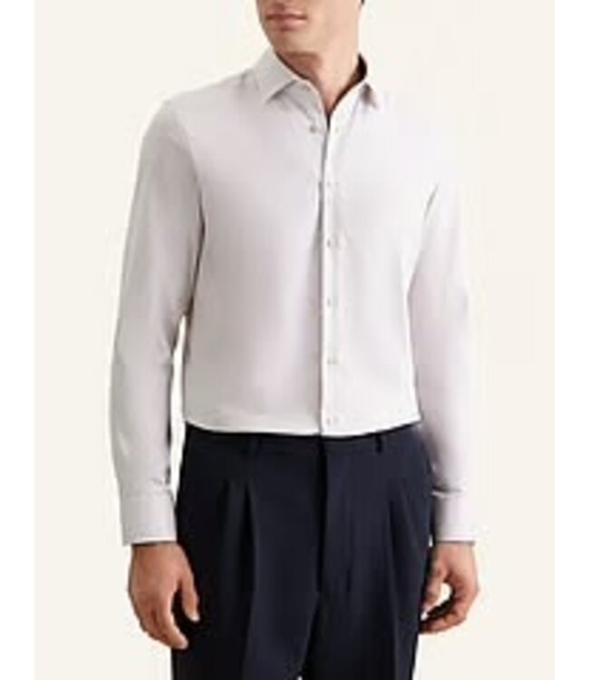 Slim Fit Beige Dress Shirt