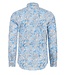 Modern Fit Blue Floral Shirt