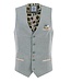 Slim Fit Light Green Vest