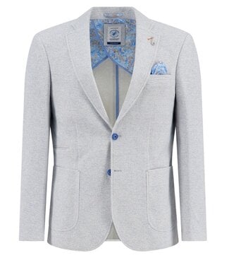A FISH NAMED FRED Slim Fit Light Blue Sport Coat