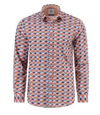 A FISH NAMED FRED Modern Fit Fish Graphic Shirt