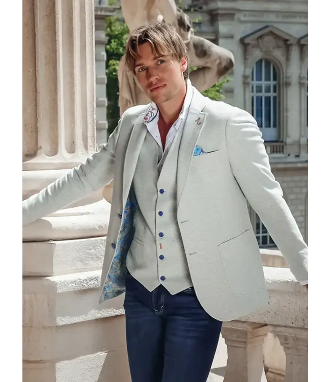 Slim Fit Light Blue Sport Coat