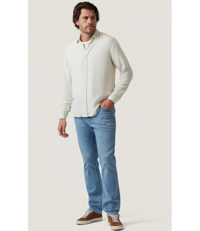 Modern Fit Ivory Tencel Shirt