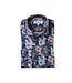 7 DOWNIE Modern Fit Blue Multi Floral Shirt