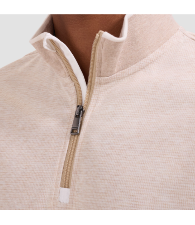 Sand Houndstooth 1/4 Zip