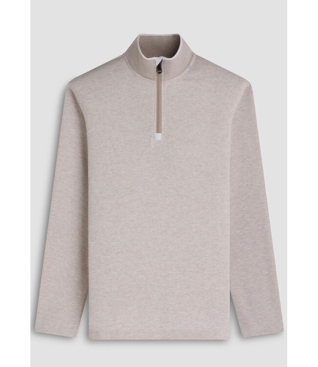 Sand Houndstooth 1/4 Zip