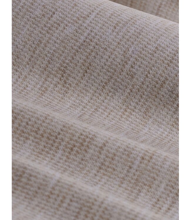 Sand Houndstooth 1/4 Zip