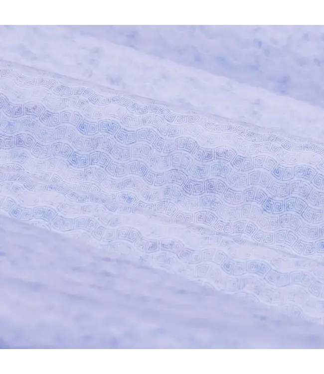 Modern Fit Air Blue Wavy Striped Shirt