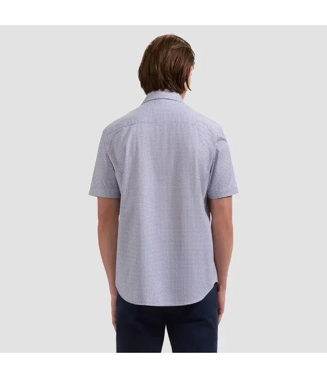 Modern Fit Platinum Dot Print Shirt