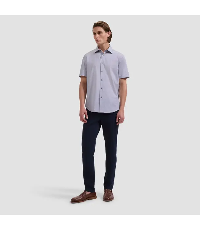 Modern Fit Platinum Dot Print Shirt