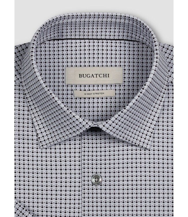 Modern Fit Platinum Dot Print Shirt