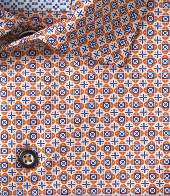 Classic Fit Orange Navy XC+ Shirt