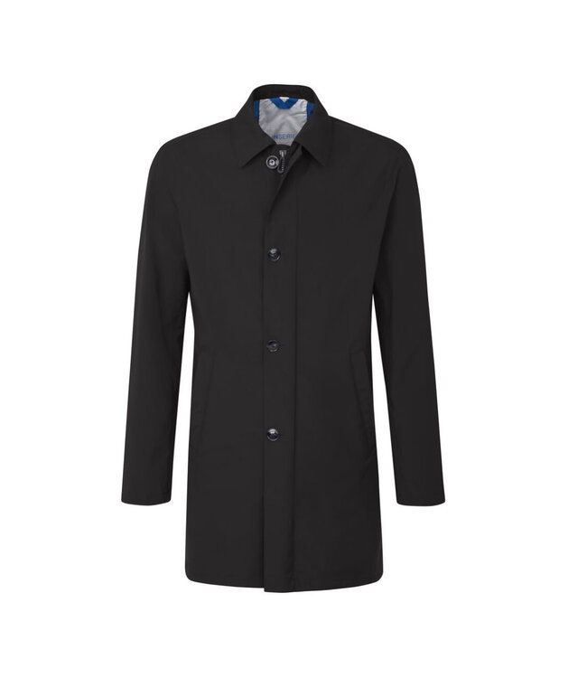 Black Rainseries Waterproof Raglan