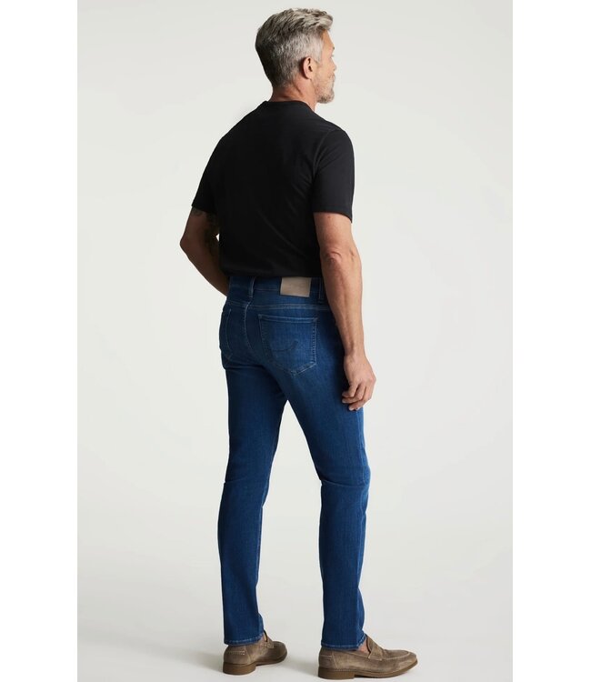 Modern Fit Dark Brushed Organic Jeans