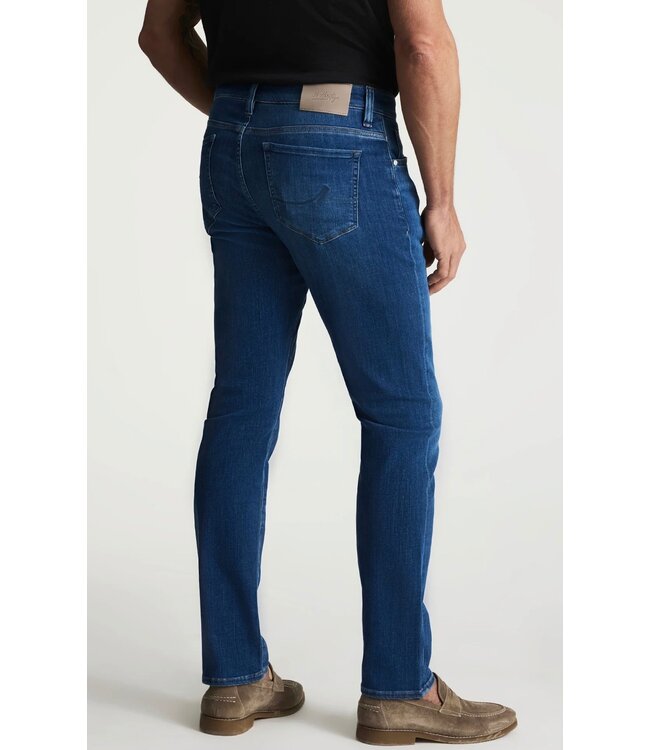 Modern Fit Dark Brushed Organic Jeans