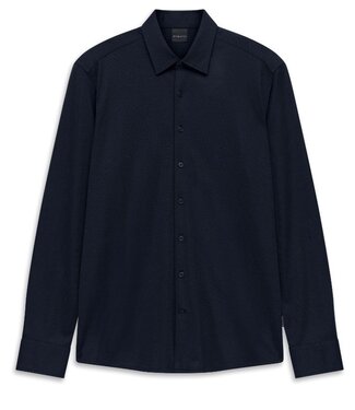 BUGATTI Modern Fit Navy Pique Shirt