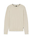 Ecru with Black Trim Sweater