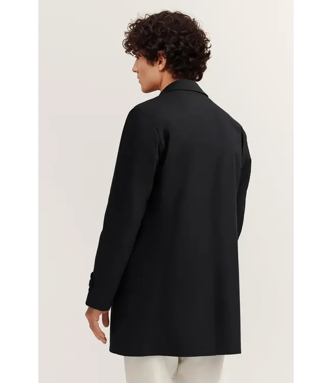 Navy Cotton Mix Raglan