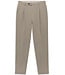 BUGATTI Slim Fit Tan Pleated Pants