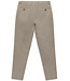 Slim Fit Tan Pleated Pants