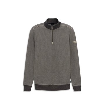 BUGATTI Brown Tan 1/4 Zip