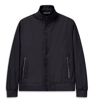 BUGATTI Black Bomber Jacket