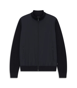 BUGATTI Navy Multi Media Full Zip