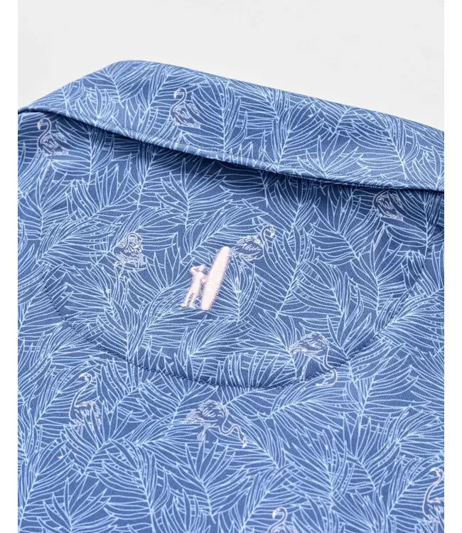 Navy Osmond Fern Polo