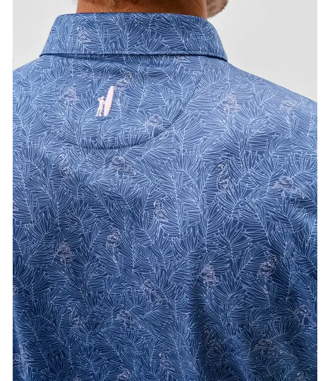 Navy Osmond Fern Polo