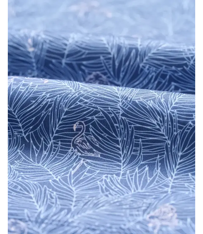 Navy Osmond Fern Polo