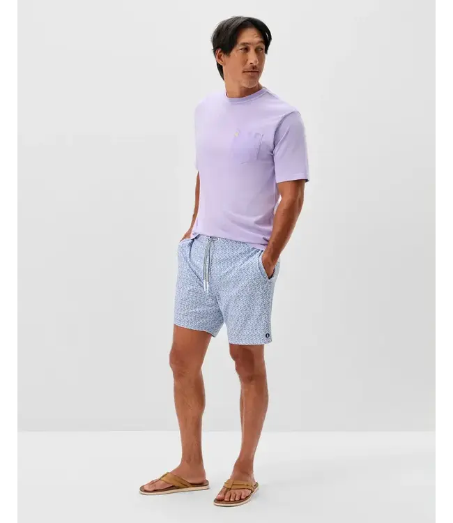 Navy Barcelona Swim Trunks