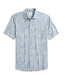 JOHNNIE-O Classic Fit Indigo Ennis Striped Shirt