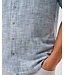 Classic Fit Indigo Ennis Striped Shirt
