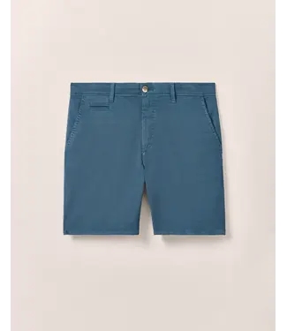 JOHNNIE-O Modern Fit Wake Blue Nassau Short
