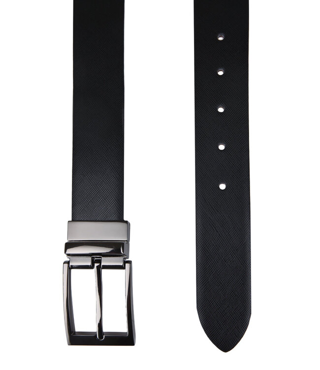 Mid Brown/Black Reversible Belt