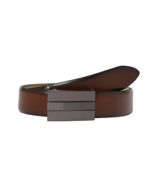 Cognac Automatic Buckle Belt