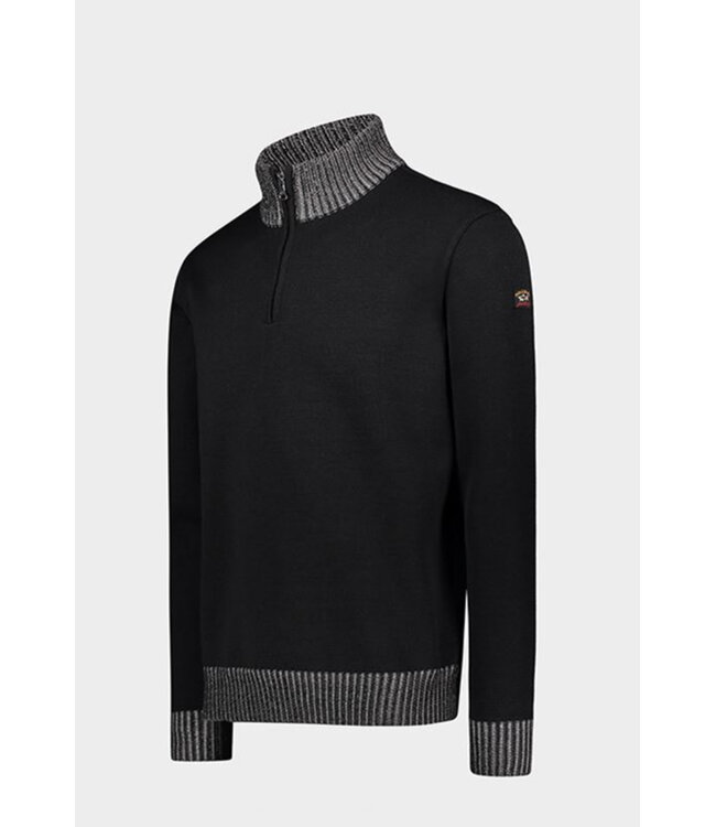 Black 1/4 Zip Sweater